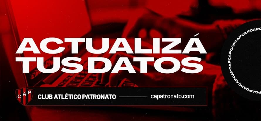 Actualizar datos de socio - Patronato