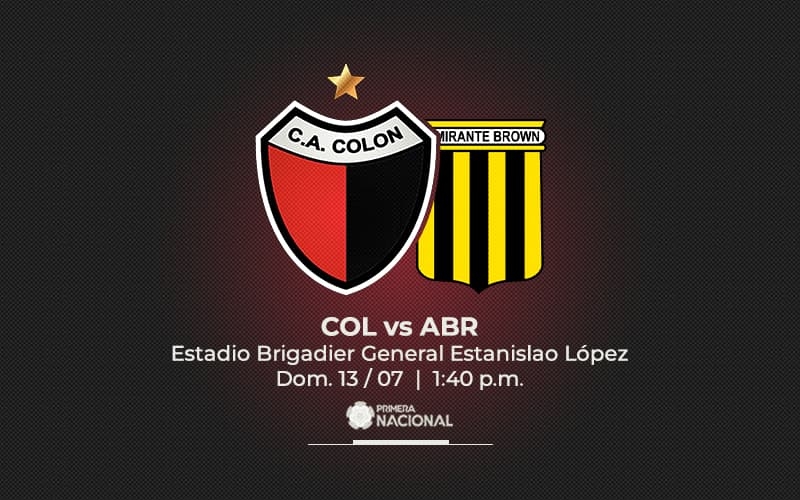 Colon vs Almirante Brown