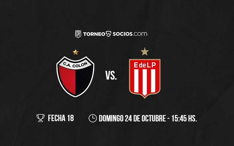Colon vs Estudiantes LP