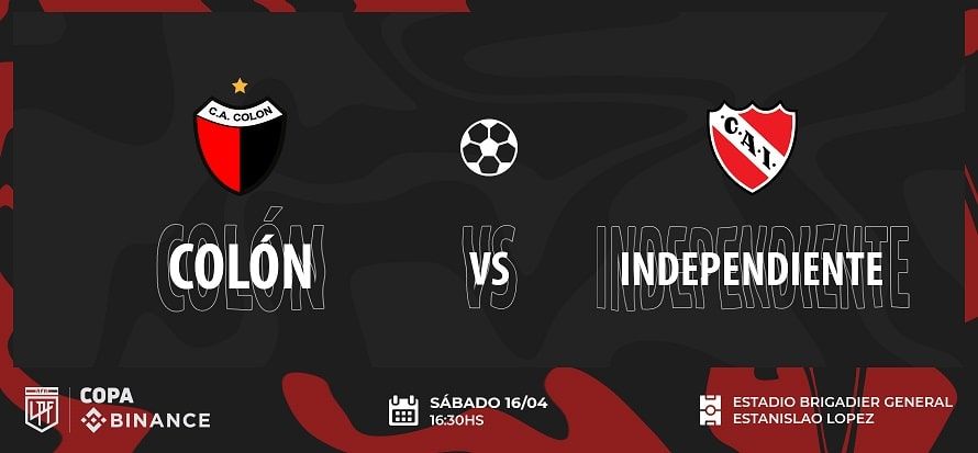Colon vs Independiente