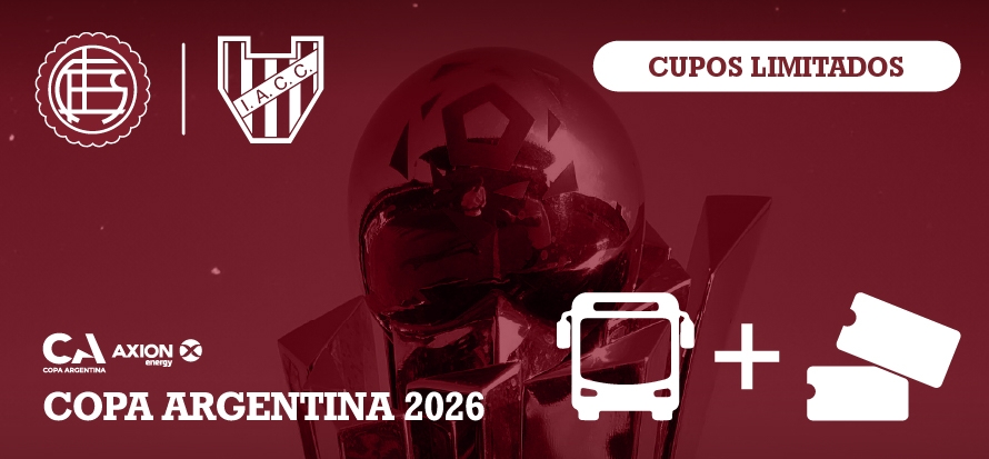 Lanús vs Instituto (Micro + entrada)