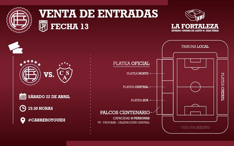 Lanus vs Sarmiento (J)