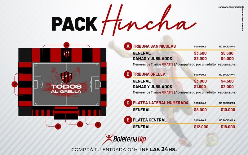 Pack 3 Partidos