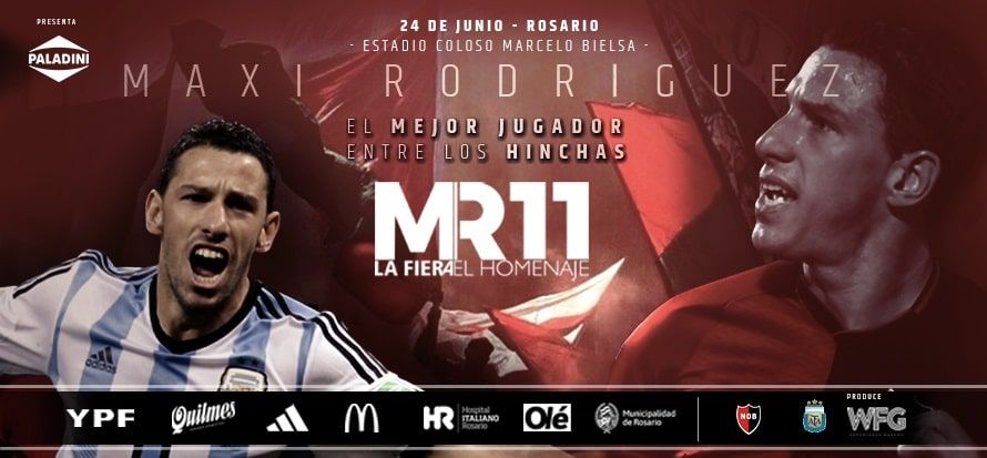 Partido Homenaje a Maxi Rodríguez