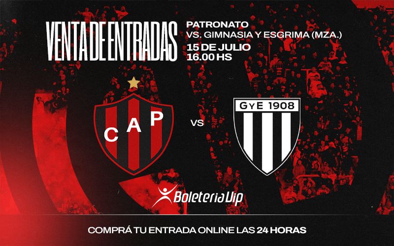 Patronato vs Gimnasia Mza