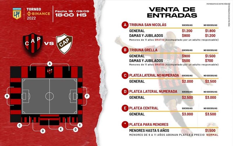 Patronato vs Platense