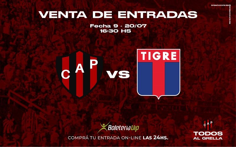 Patronato vs Tigre