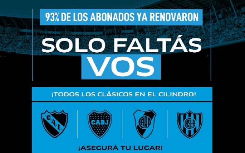 Racing vs Argentinos Jrs