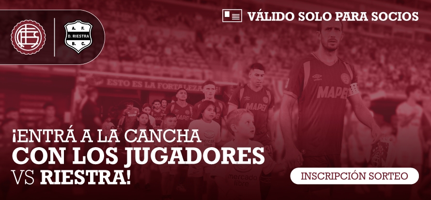 Sorteo de Ingreso vs  Riestra