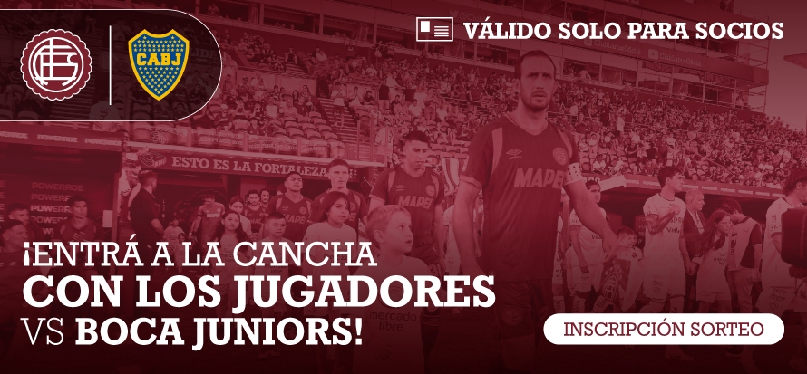 Sorteo de Ingreso vs Boca