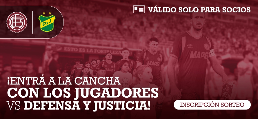 Sorteo de ingreso vs Def y Justicia