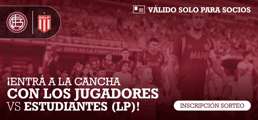 Sorteo de ingreso vs Estudiantes 