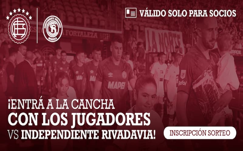 Sorteo de Ingreso vs Indepte Rivadavia