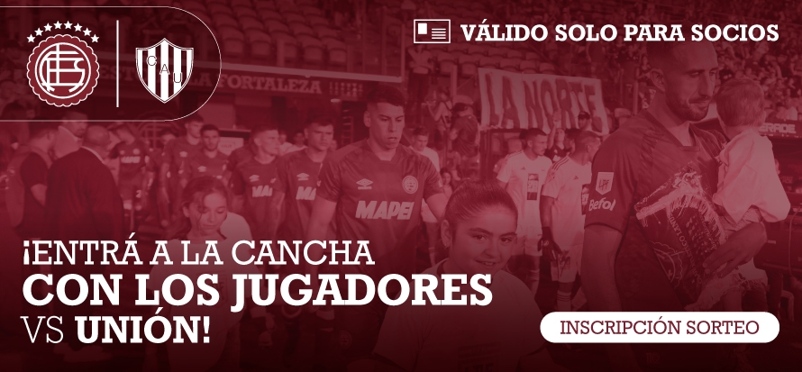 Sorteo de ingreso vs Unión