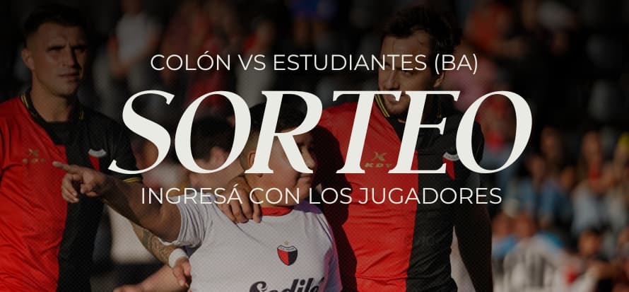 Sorteo ingreso vs Estudiantes