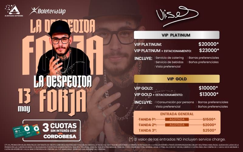 ULISES LA DESPEDIDA FORJA