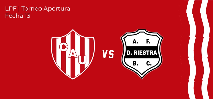 Unión vs Deportivo Riestra