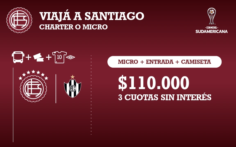 Viaje Copa Sudamericana
