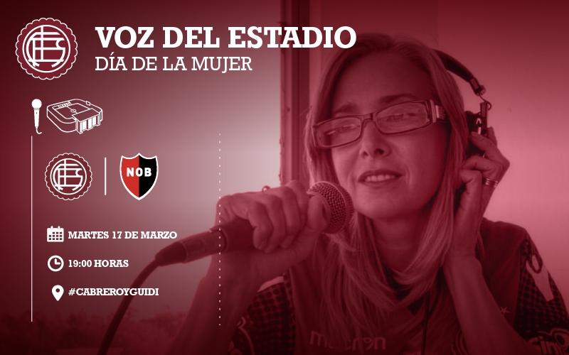 Voz del estadio FEMENINA