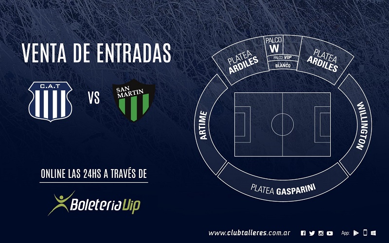 Talleres vs San Martin SJ