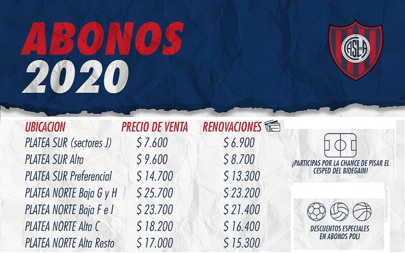 Pack 1 fase Libertadores 2019